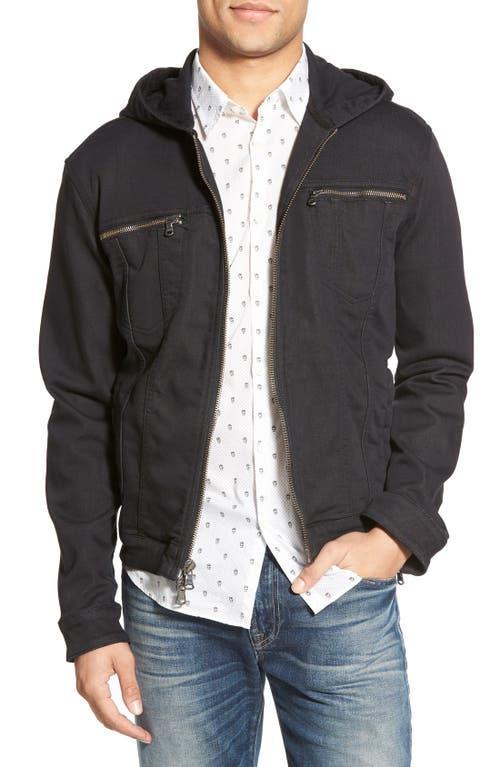 John Varvatos Star USA Hooded Denim Jacket Product Image