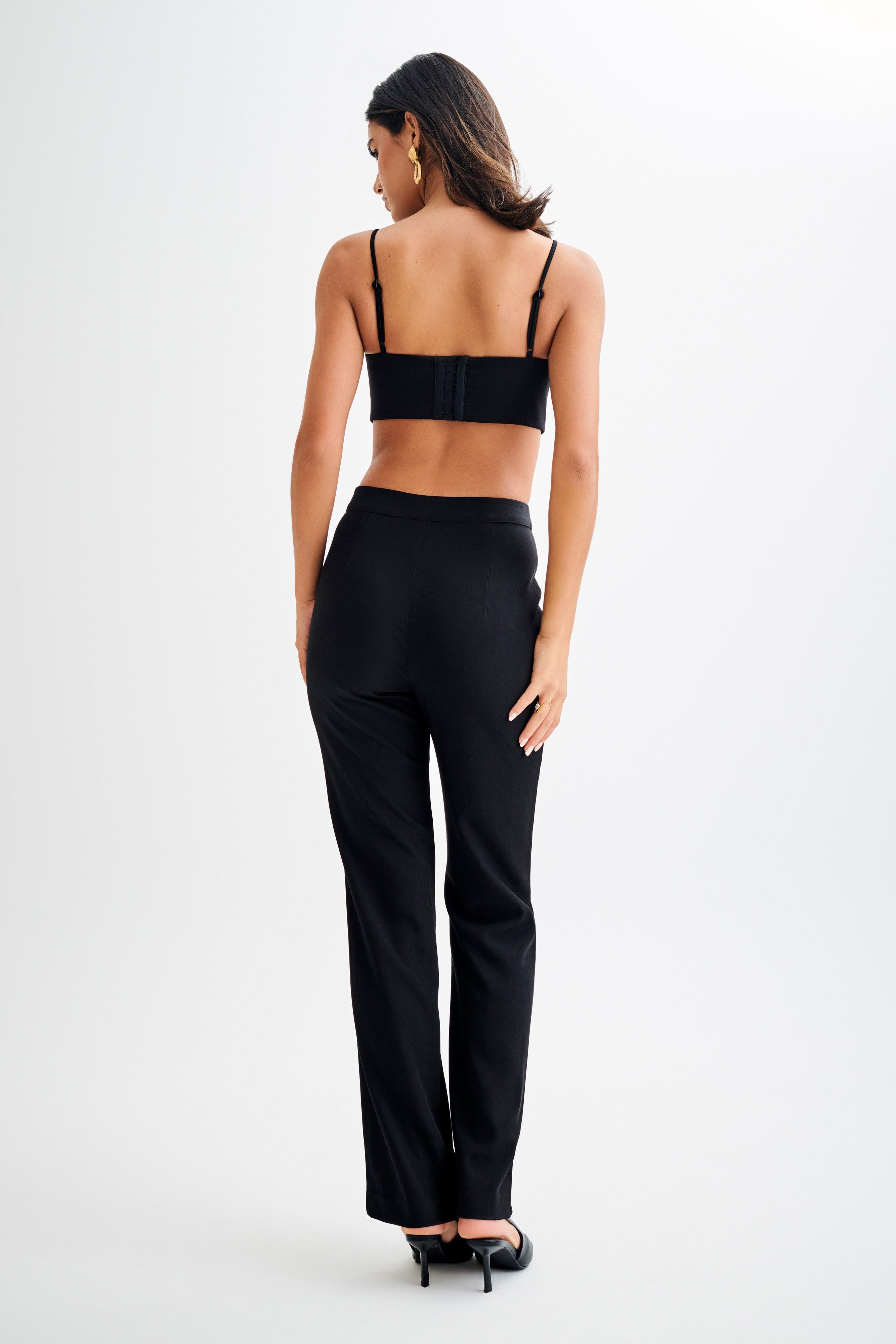 Allanah Straight Leg Pant - Black Product Image