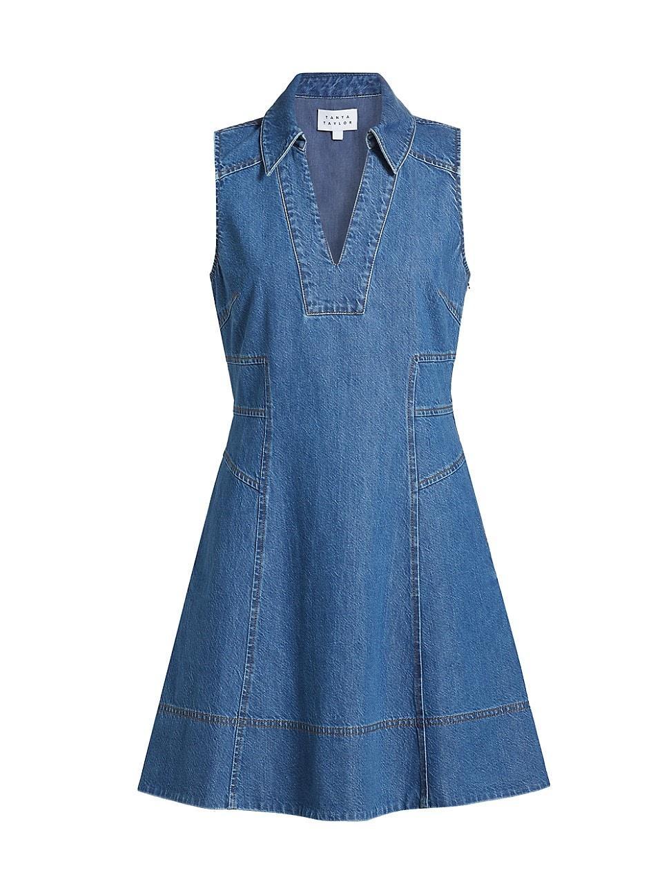 Womens Reinata Denim Dress Product Image