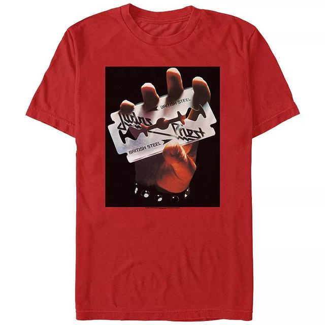 Mens Judas Priest British Steel Graphic Tee Product Image