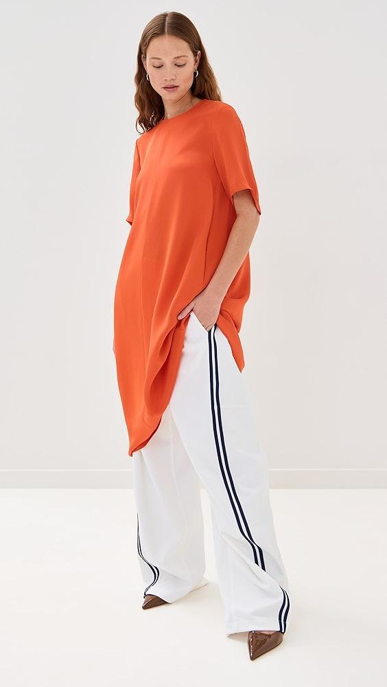 Tibi 4 Ply Silk Tshirt Dress | Shopbop Product Image