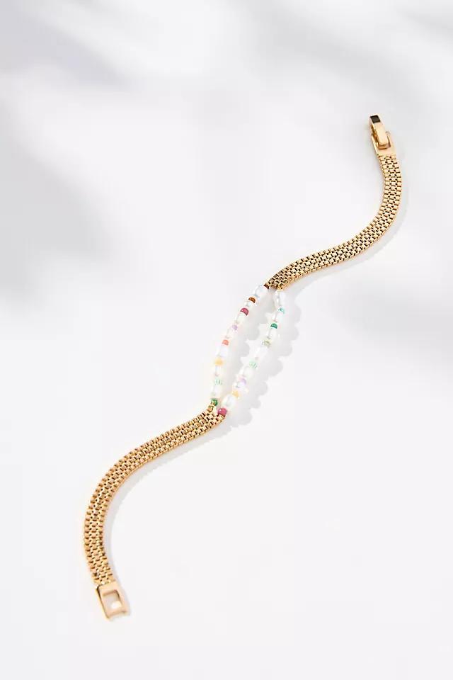 Beaded Thin Watchband Bracelet Product Image