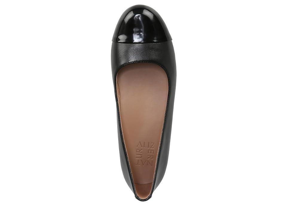 Naturalizer Maxwell Leather Cap Toe Ballet Flats Product Image