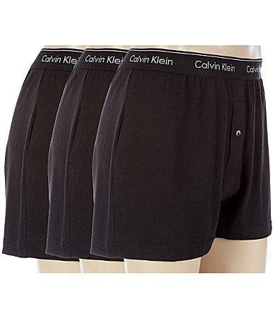 Calvin Klein 3-Pack Knit Cotton Boxers Product Image