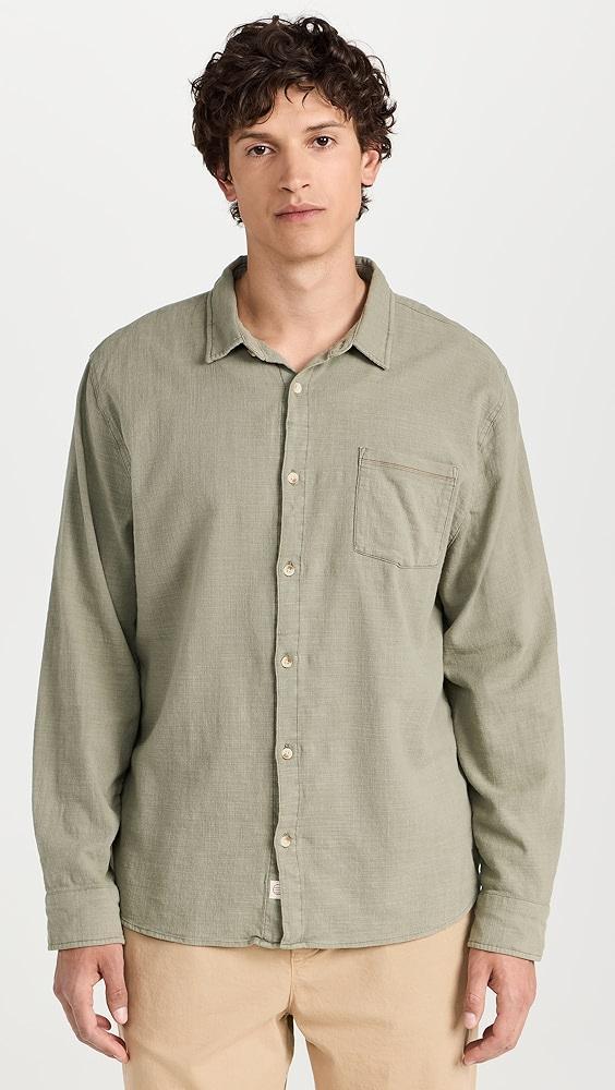 Marine Layer Classic Stretch Selvage Shirt | Shopbop Product Image