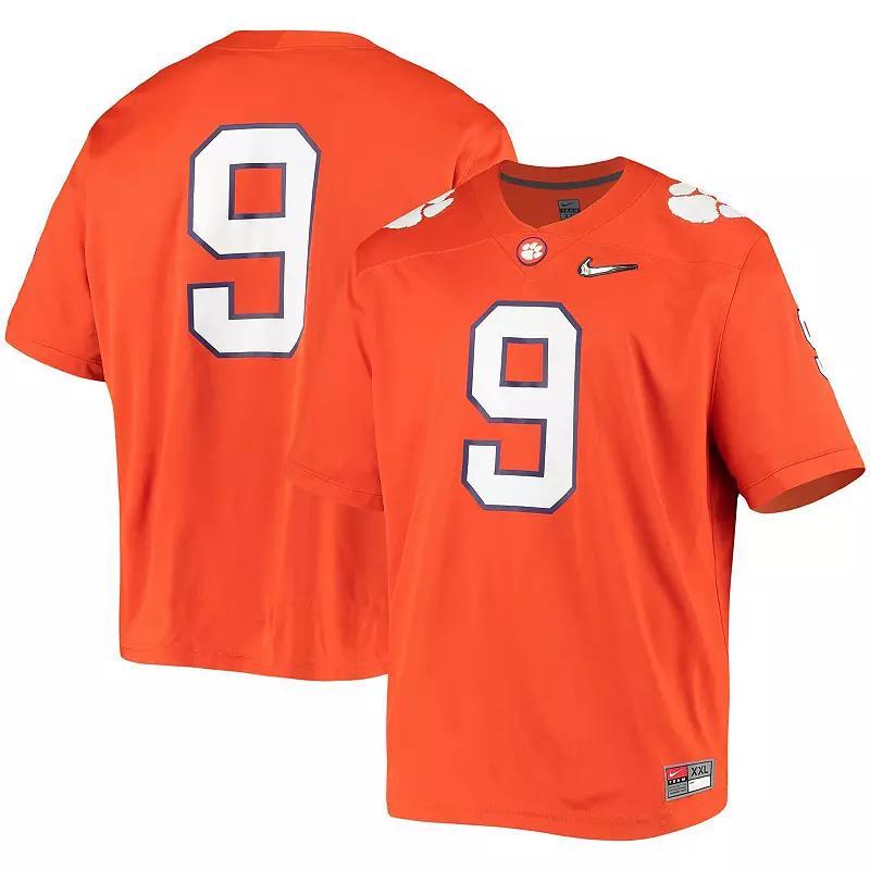 Mens Nike #9 Clemson Tigers Game Jersey Product Image