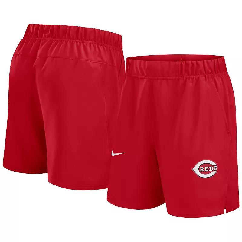 Nike Mens Red Cincinnati Reds Woven Victory Performance Shorts Product Image