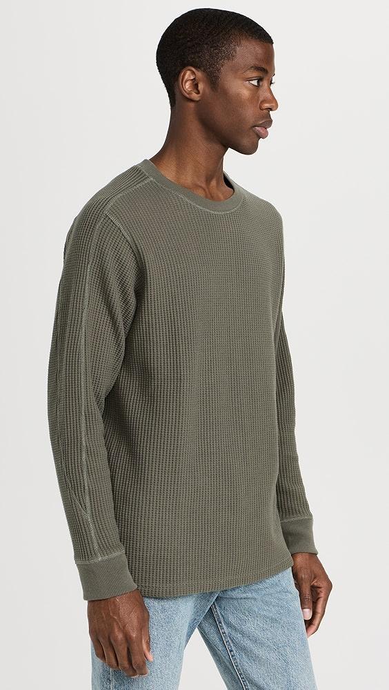 RAILS Wade Waffle Thermal Long Sleeve Tee | Shopbop Product Image