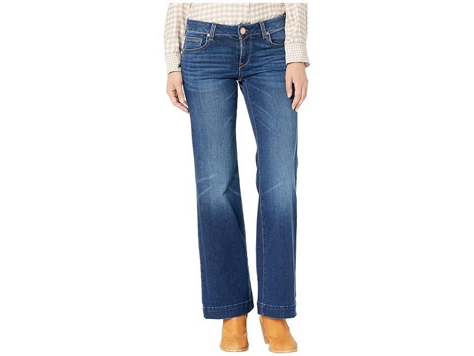 Ariat Kelsea Mid Rise 5-Pocket Stretch Wide Leg Jeans product image