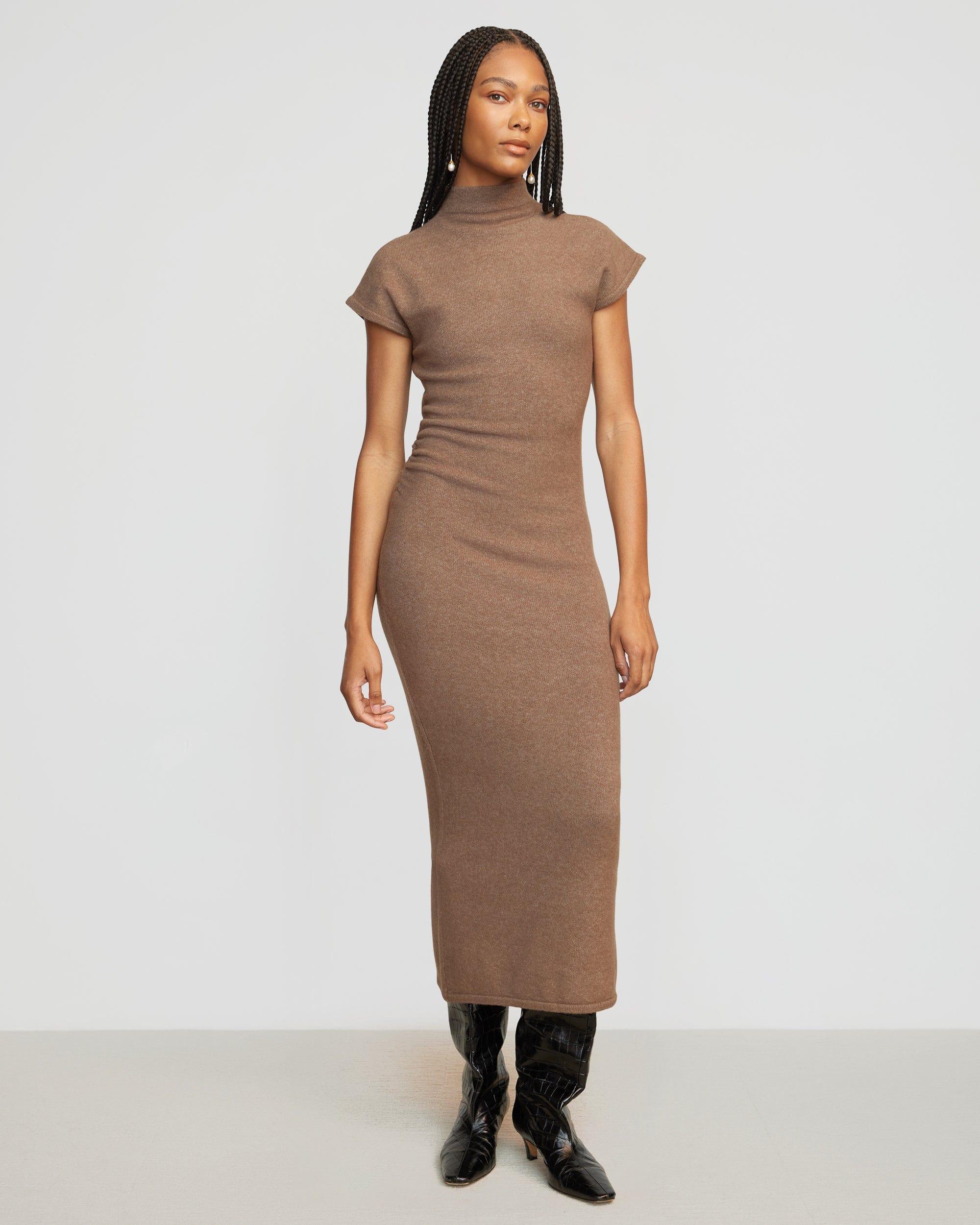 Casper Mock-Neck Dress Product Image