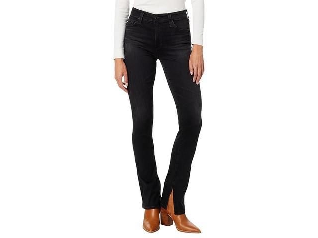 Womens Mari Extended High-Rise Slim-Straight Jeans Product Image