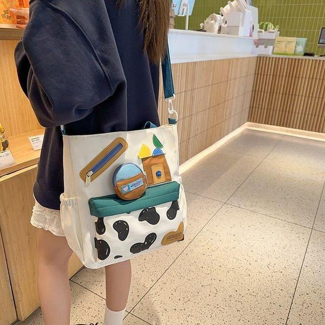 Cartoon Crossbody Tote Bag Product Image