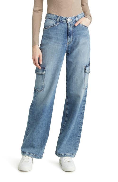 AG Gatina High Waist Wide Leg Cargo Jeans Product Image