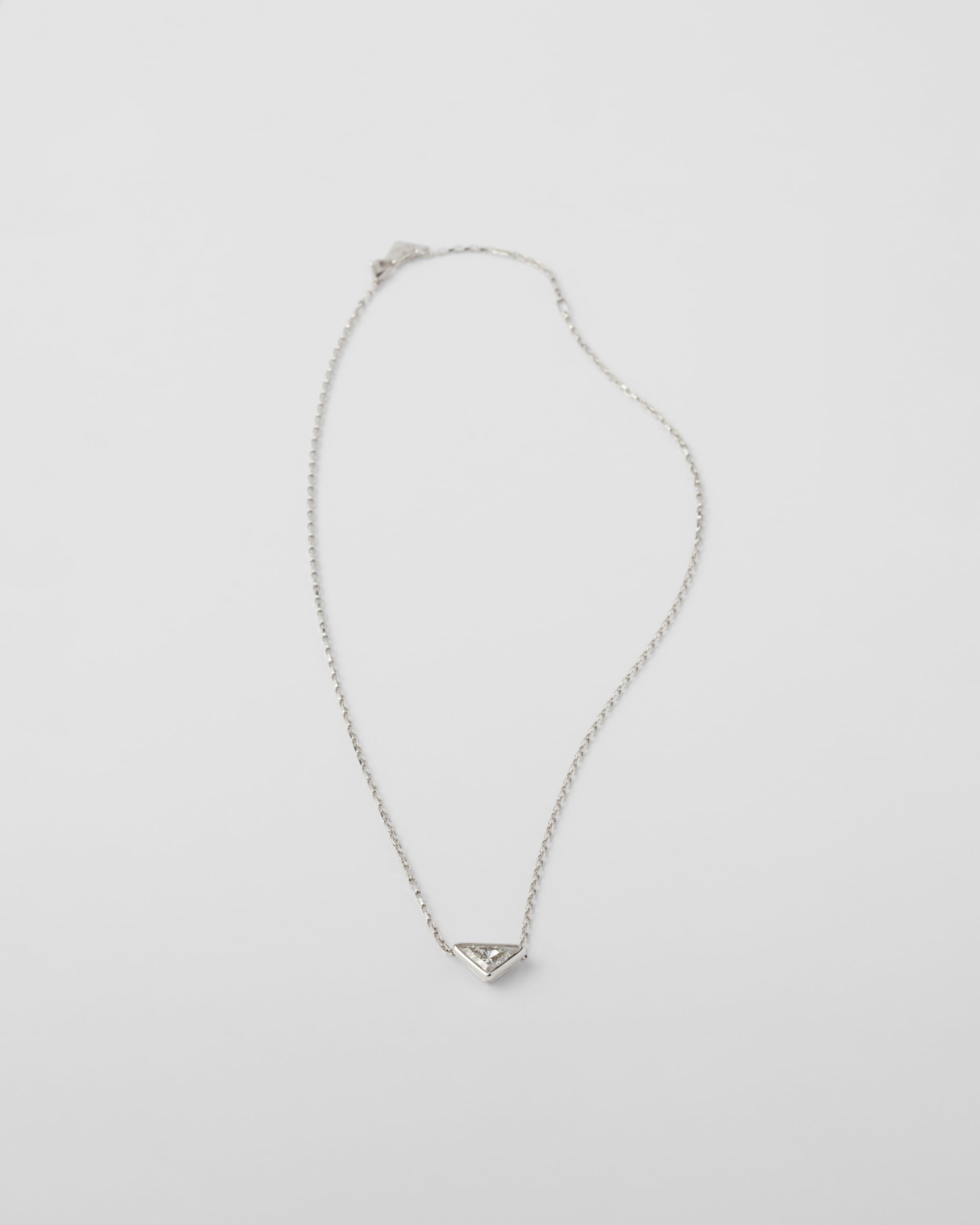 Eternal Gold pendant necklace - white gold and laboratory-grown diamonds Product Image