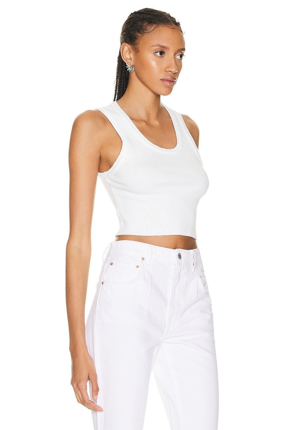 AGOLDE Cropped Poppy Tank Size L, M, S, XL. Product Image