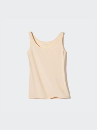 Womens Airism Sleeveless Top with Moisture-Wicking Beige 2XS UNIQLO US product image