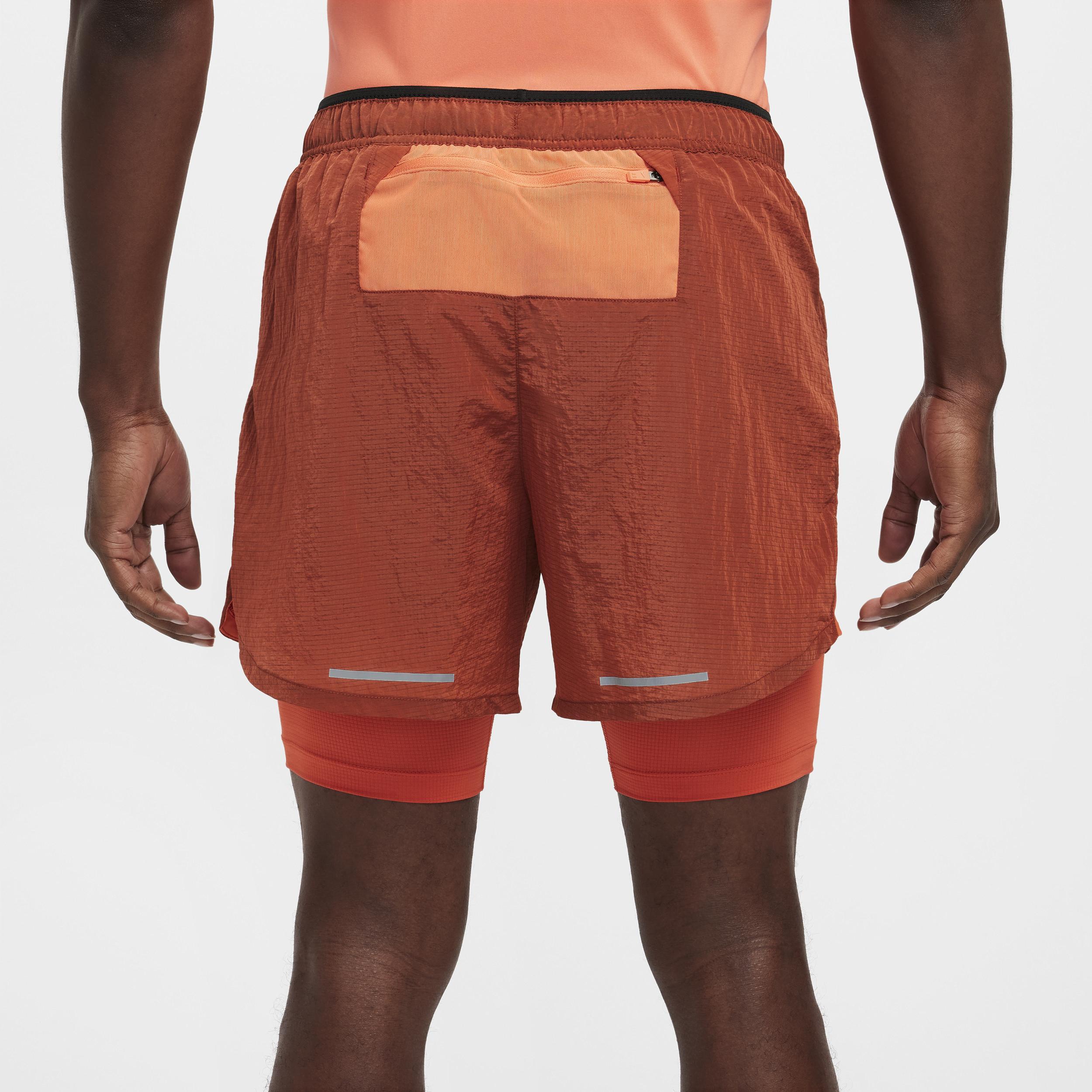 Nike Men's Stride Running Division 5" Dri-FIT Water-Repellent 2-in-1 Running Shorts Product Image