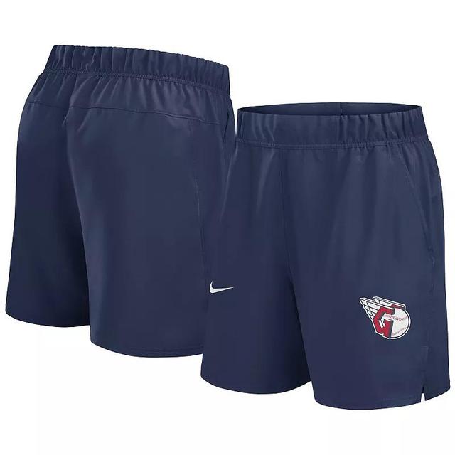 Mens Nike Navy Cleveland Guardians Woven Victory Performance Shorts Grd Blue Product Image