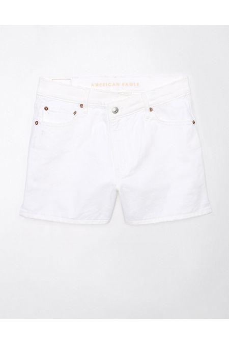 AE Strigid Super High-Waisted Relaxed Denim Short Women's Product Image