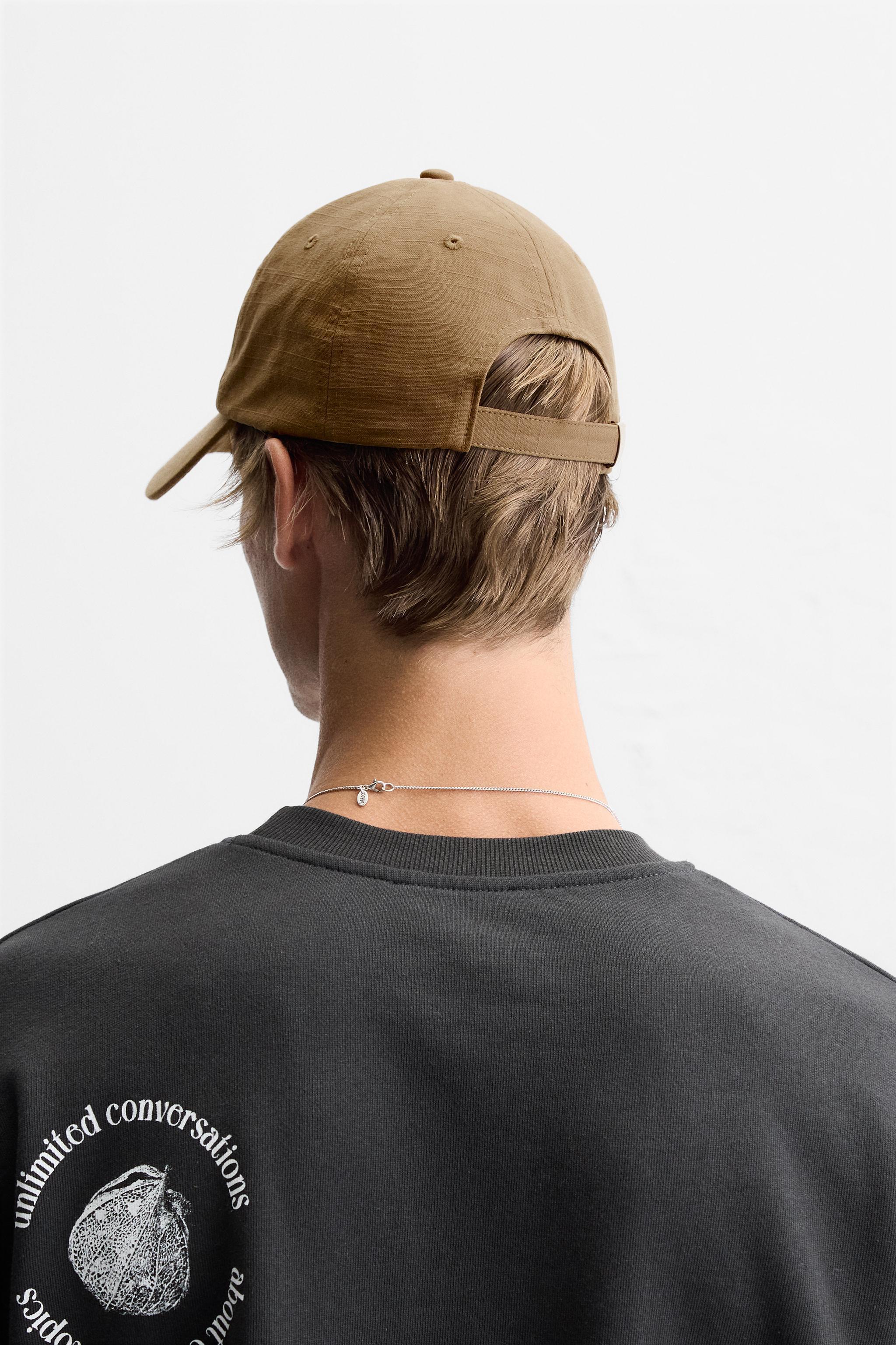 EMBROIDERED TEXT CAP Product Image