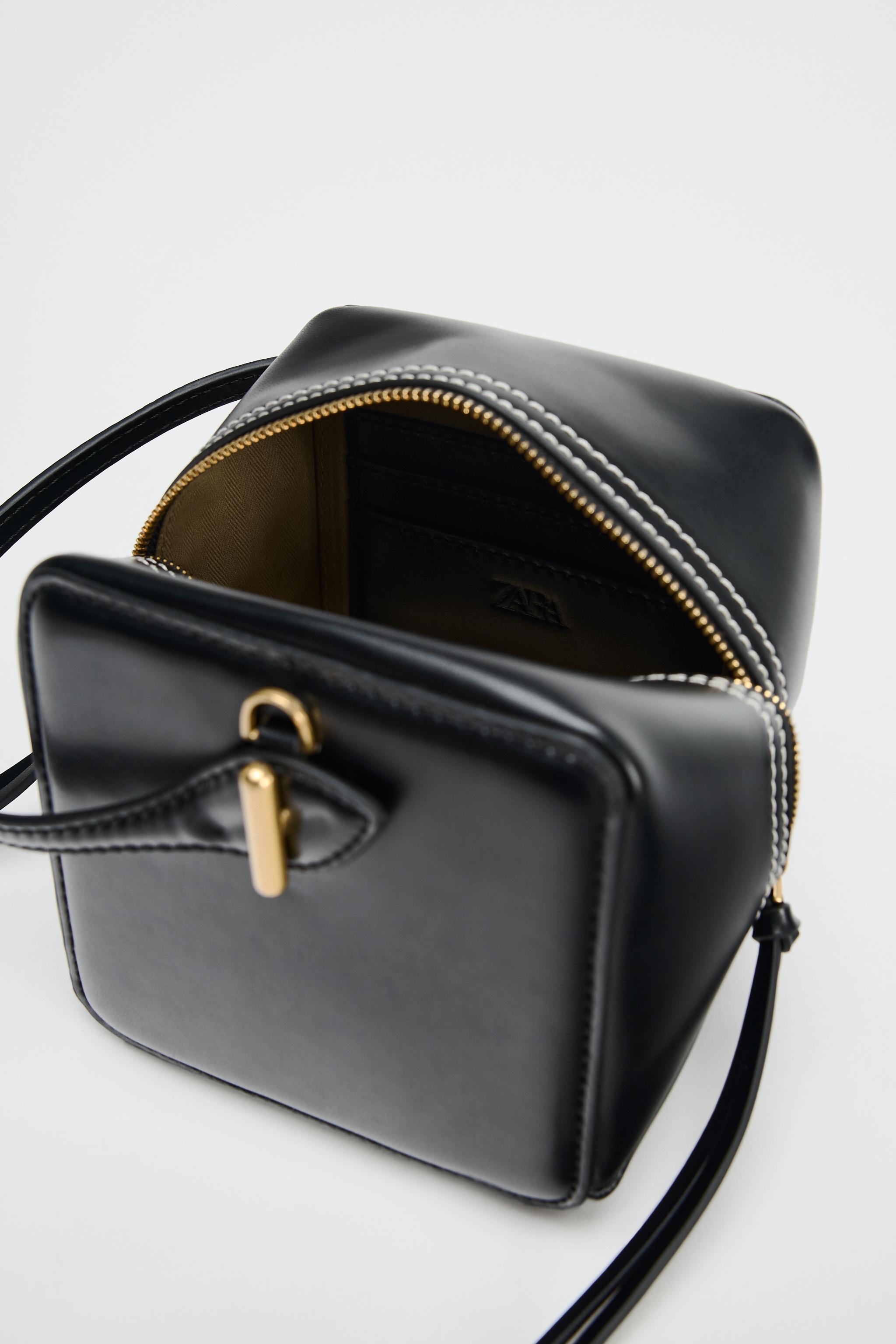 SQUARE TOPSTITCHING MINI BAG Product Image