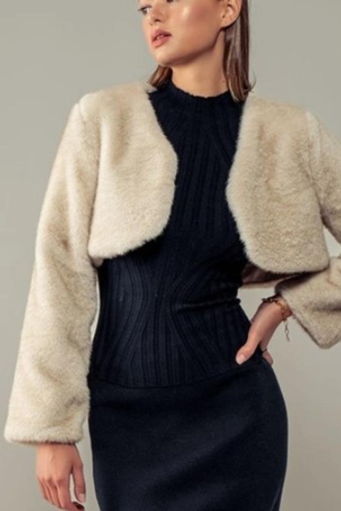 Faux Fur Bolero Product Image