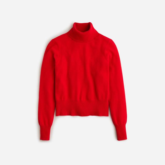 Cashmere shrunken turtleneck sweater Product Image