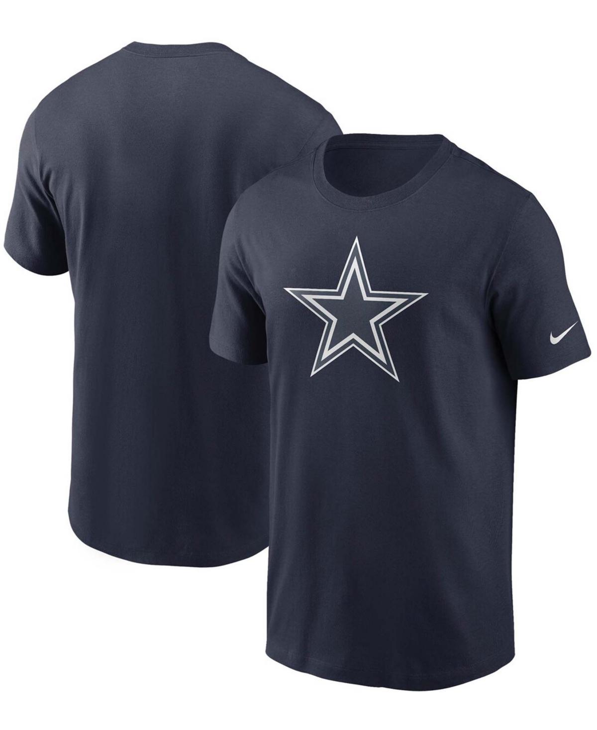 Mens Nike Navy Dallas Cowboys Primary Logo T-shirt Product Image