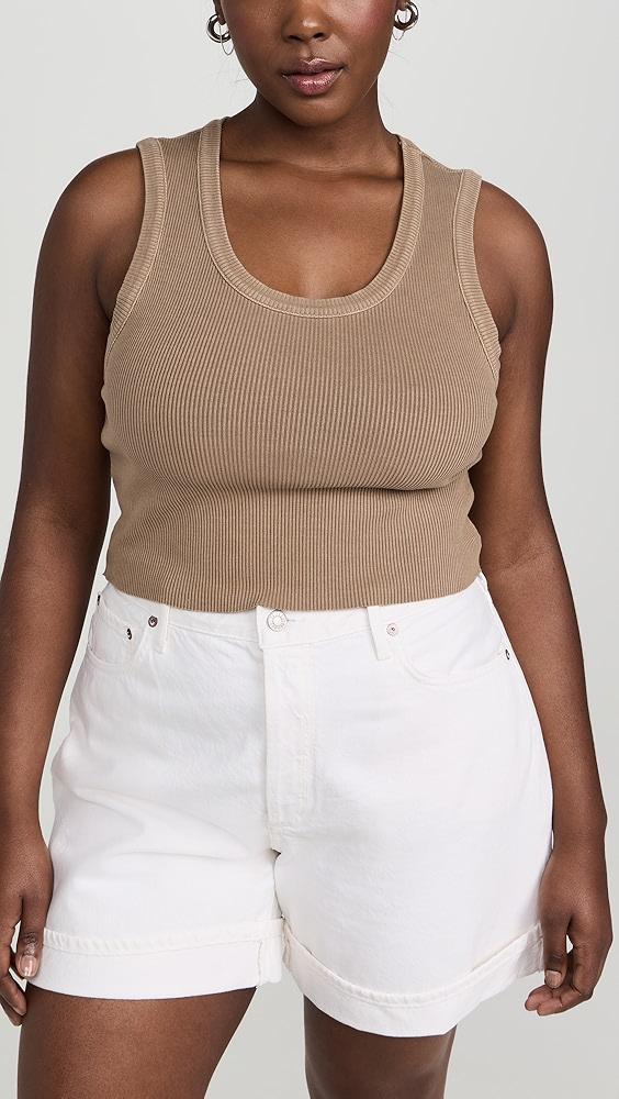 AGOLDE Cropped Poppy Tank | Shopbop Product Image