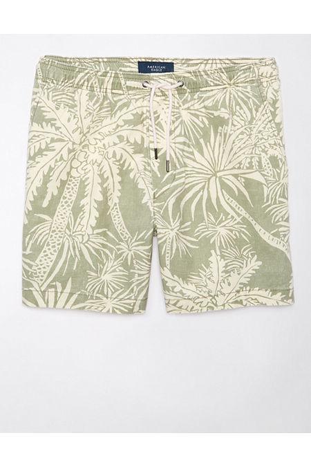 AE Flex 7 Lived-In Linen-Blend Trekker Short Men's Product Image