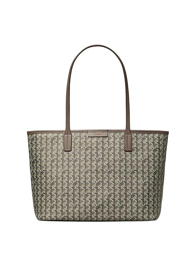 Womens Small Ever-Ready Basketweave Print Tote Bag Product Image