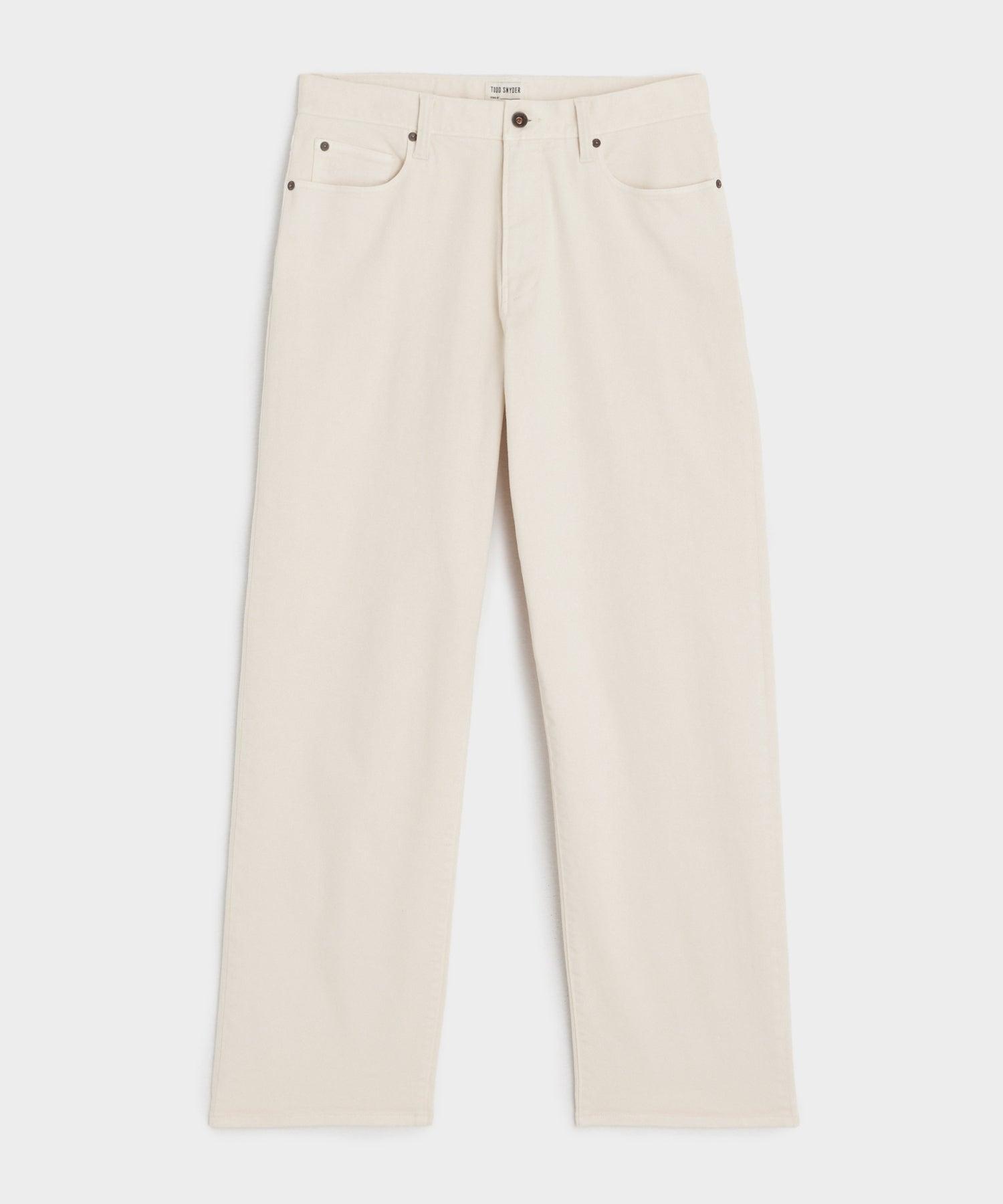 Relaxed Fit 5-Pocket Chino in Canvas Product Image