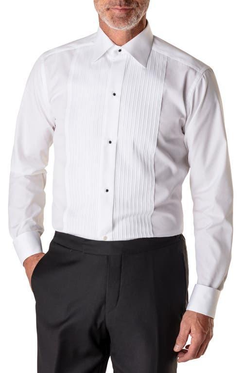 Mens Contemporary-Fit Pleated Bib Dress Shirt Product Image