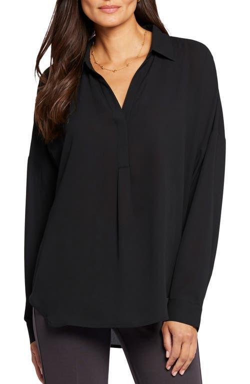 NYDJ Becky Recycled Polyester Georgette Blouse Product Image