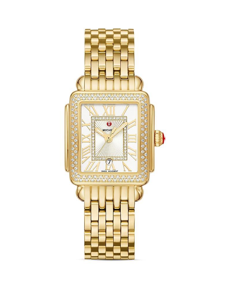 Womens Deco Madison Mid Two-Tone 148 Diamond Bracelet Watch Product Image