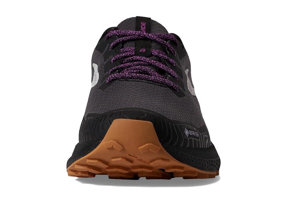 Brooks Divide 4 GTX(r) Blackened Pearl/Purple) Women's Shoes Product Image