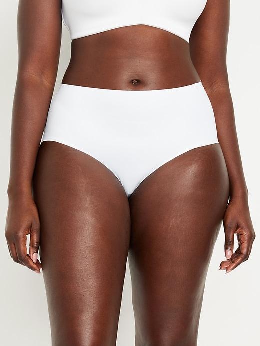 High-Waisted No-Show Brief Underwear Product Image