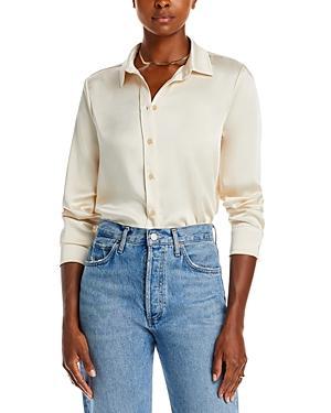 7 For All Mankind Satin Shirt Product Image