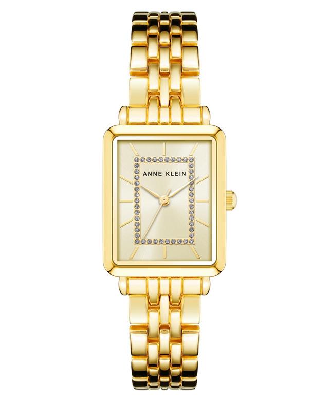 Anne Klein Womens Quartz Gold-Tone Alloy Bracelet Watch, 24mm Product Image