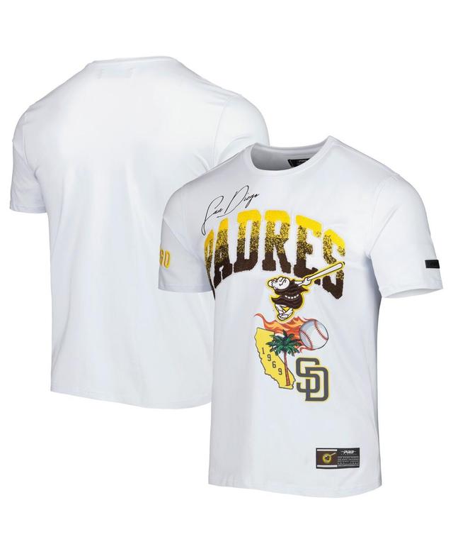 Mens Pro Standard White San Diego Padres Hometown T-shirt Product Image