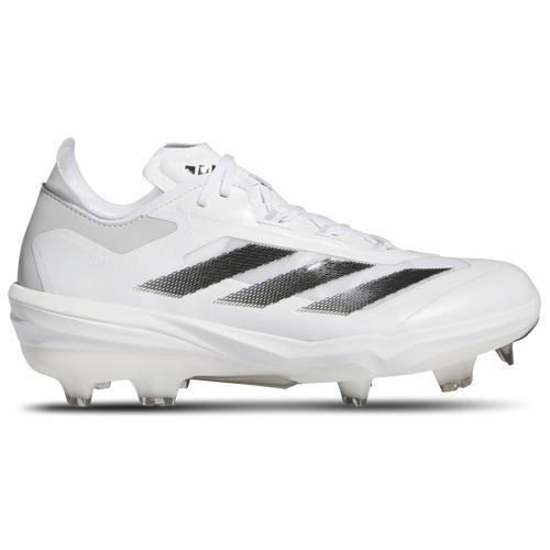 adidas Mens adiZero Impact TPU Dugout - Baseball Shoes White/Black/Team Light Grey Product Image