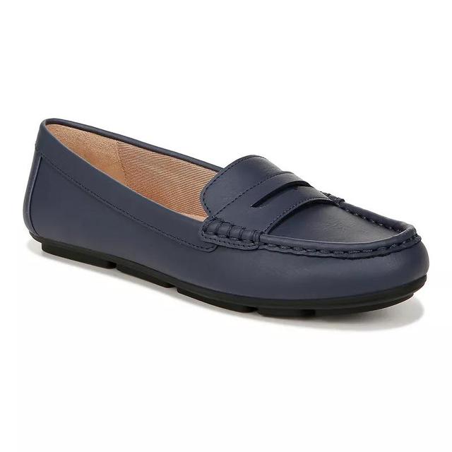 LifeStride Riviera Womens Loafers Lux Blue Product Image