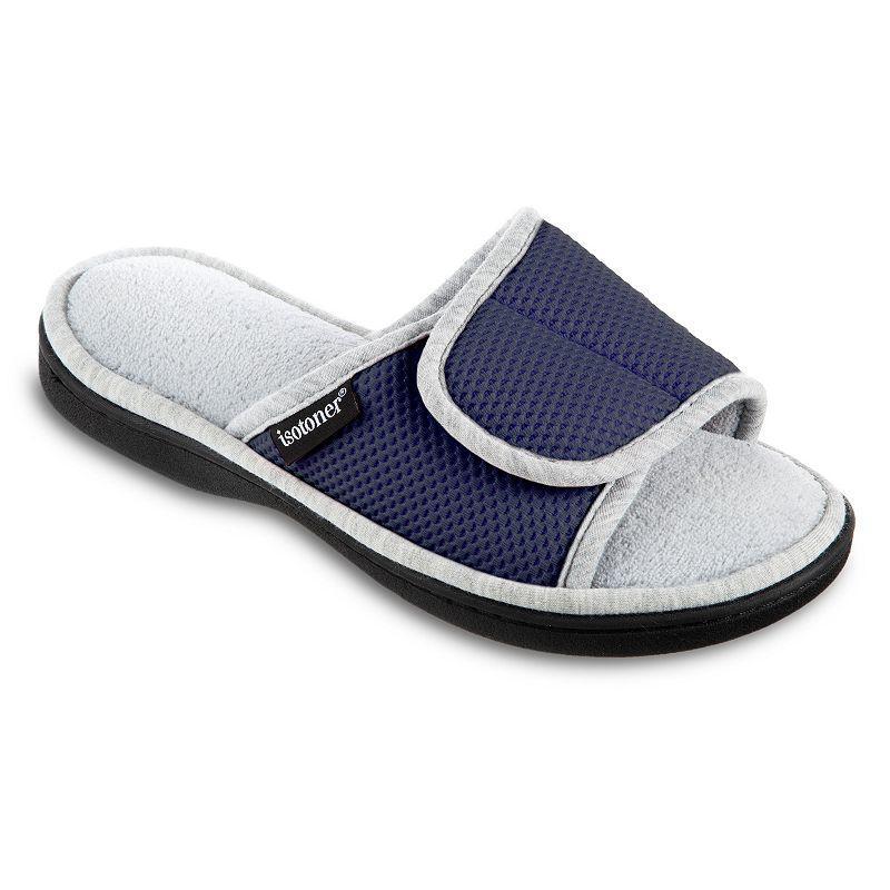 Womens isotoner Sport Adjustable Slide Slippers Product Image