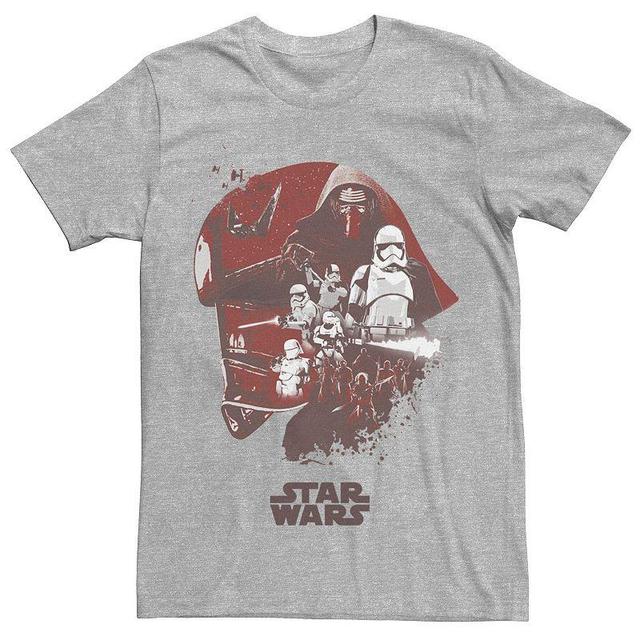 Mens Star Wars: The Last Jedi Captain Phasma Helmet Collage Tee Product Image