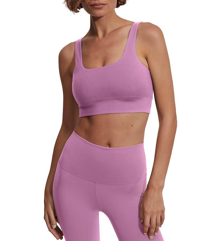 Varley Freesoft Cori Moisture Wicking Scoop Neck Sports Bra Product Image