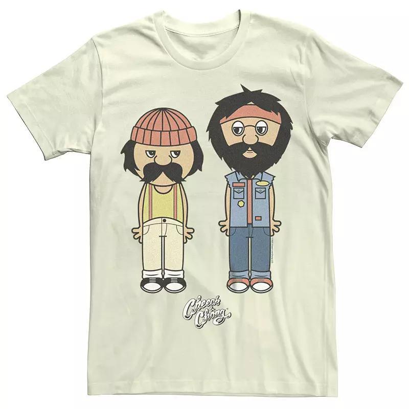 Mens Cheech And Chong Cartoon Characters Tee Product Image