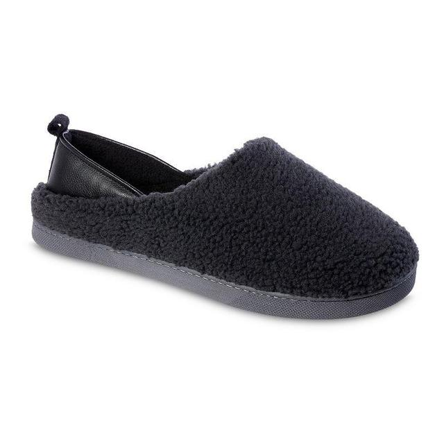 Isotoner Mens Garrett Berber Closed Back Slippers Product Image