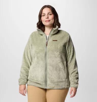 Columbia Women's Fire Side II Sherpa Full Zip Fleece - Plus Size- Product Image