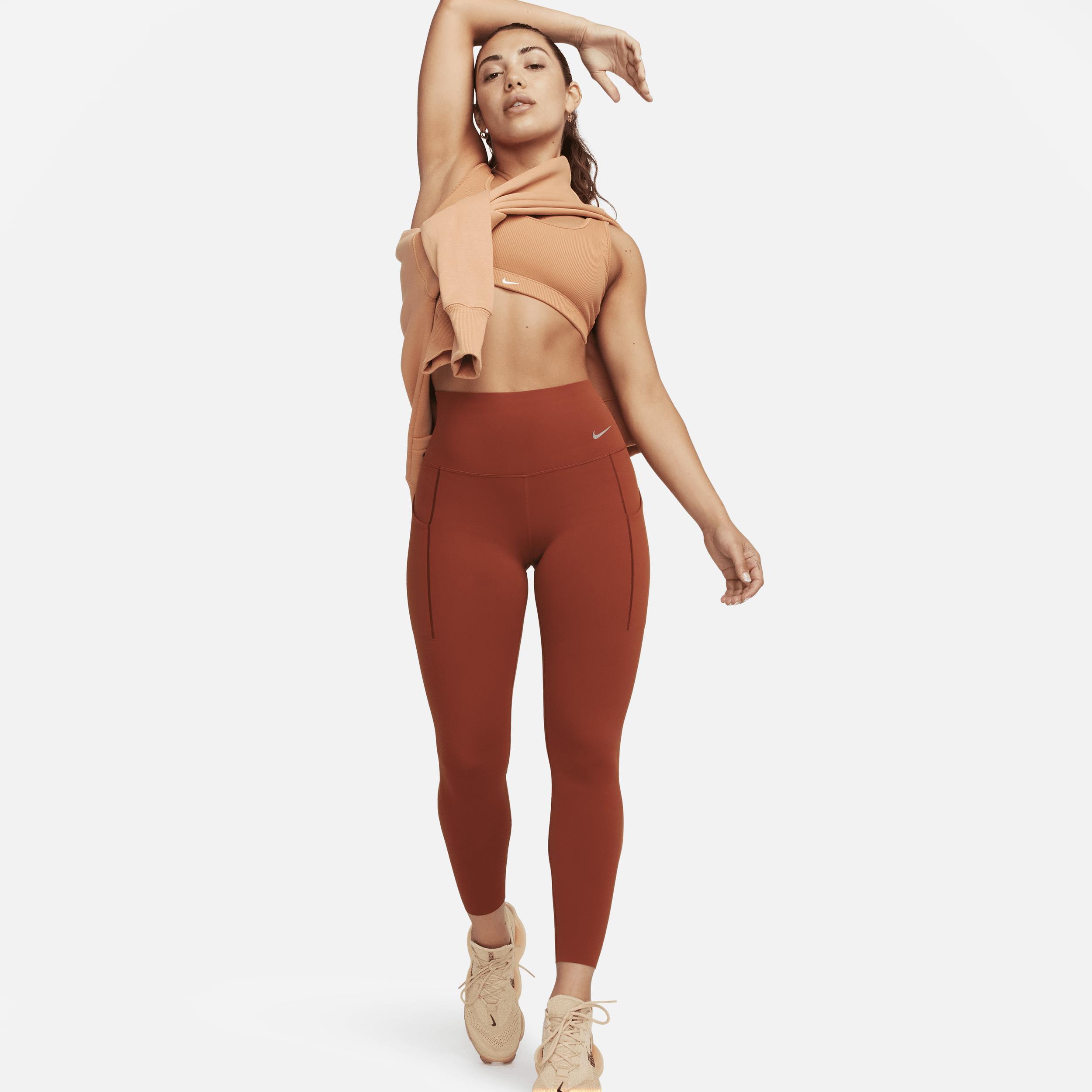 Nike Women's Universa Medium-Support High-Waisted 7/8 Leggings with Pockets Product Image