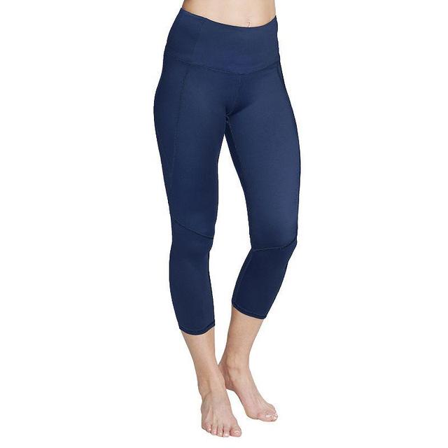 Womens Mazu Swim Slimming Swim Capri Leggings Blue Product Image